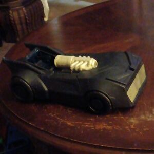 Batman Tech Defender Batmobile Transforming Vehicle Blaster Launcher